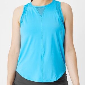 Lucky in Love turquoise athletic top, like new, size XS